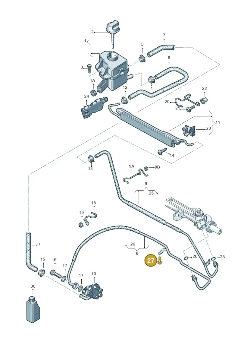 N0152761 — Volkswagen CAMPMOBILE(T5) (2004-2006) diagram 410422600, position 27