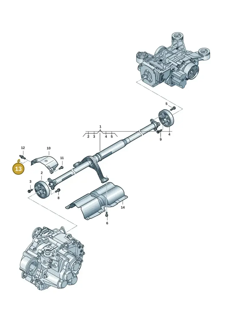 N0154027 — Volkswagen Tiguan 2.0 4Motion (2017-2024) diagram 2ka521000, position 13