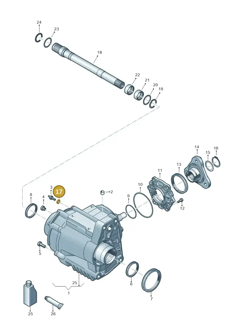 N0154027 — Volkswagen Arteon (2017-2023) diagram 828409000, position 17