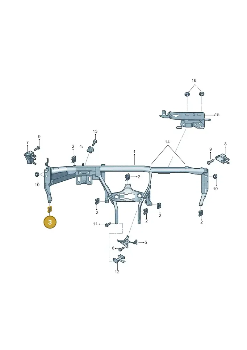 N0154291 — Skoda Yeti (2013-2017) diagram 666857000, position 3
