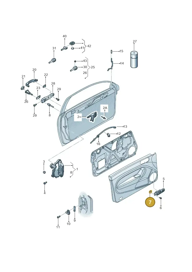 N0154487 — Volkswagen New Beetle             06> (2005-) diagram 467837000, position 7