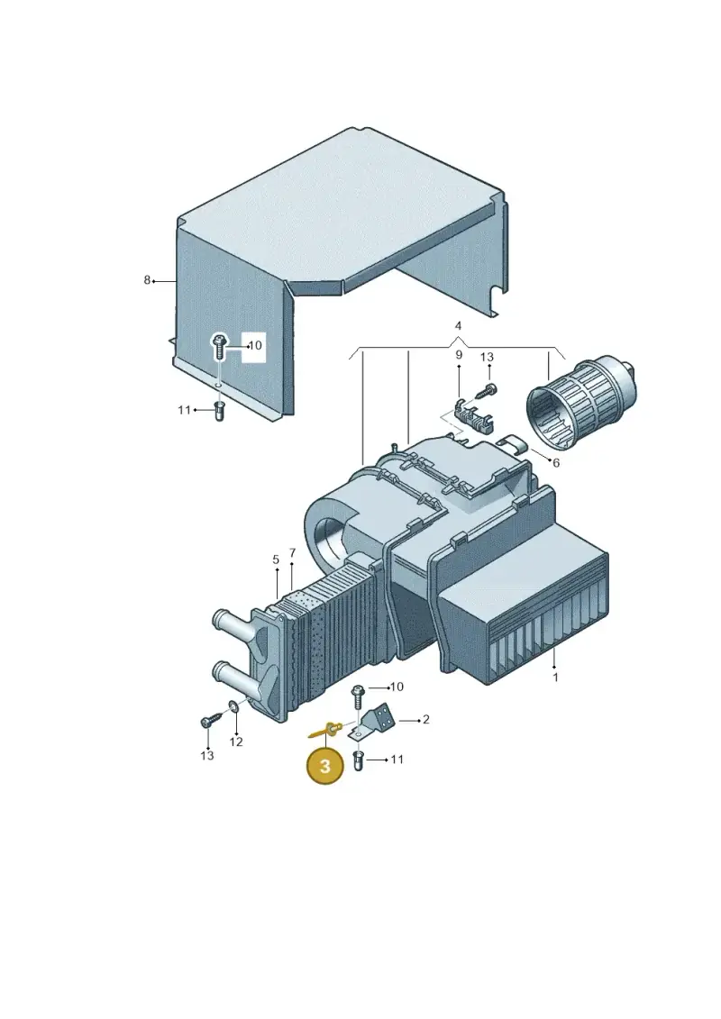 N0162151 — Volkswagen Single-cab transp. (2019-2024) diagram 411819700, position 3
