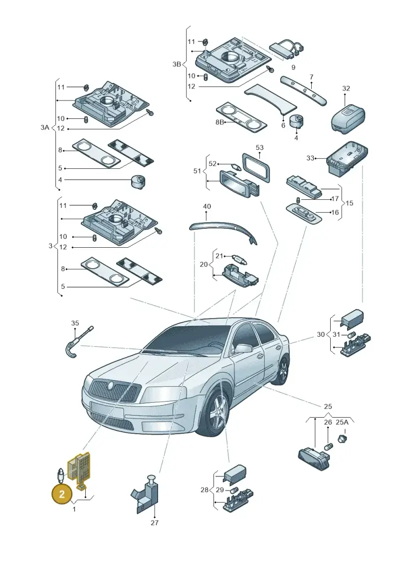 N0177262 — Skoda Superb (2013-2015) diagram 632947000, position 2
