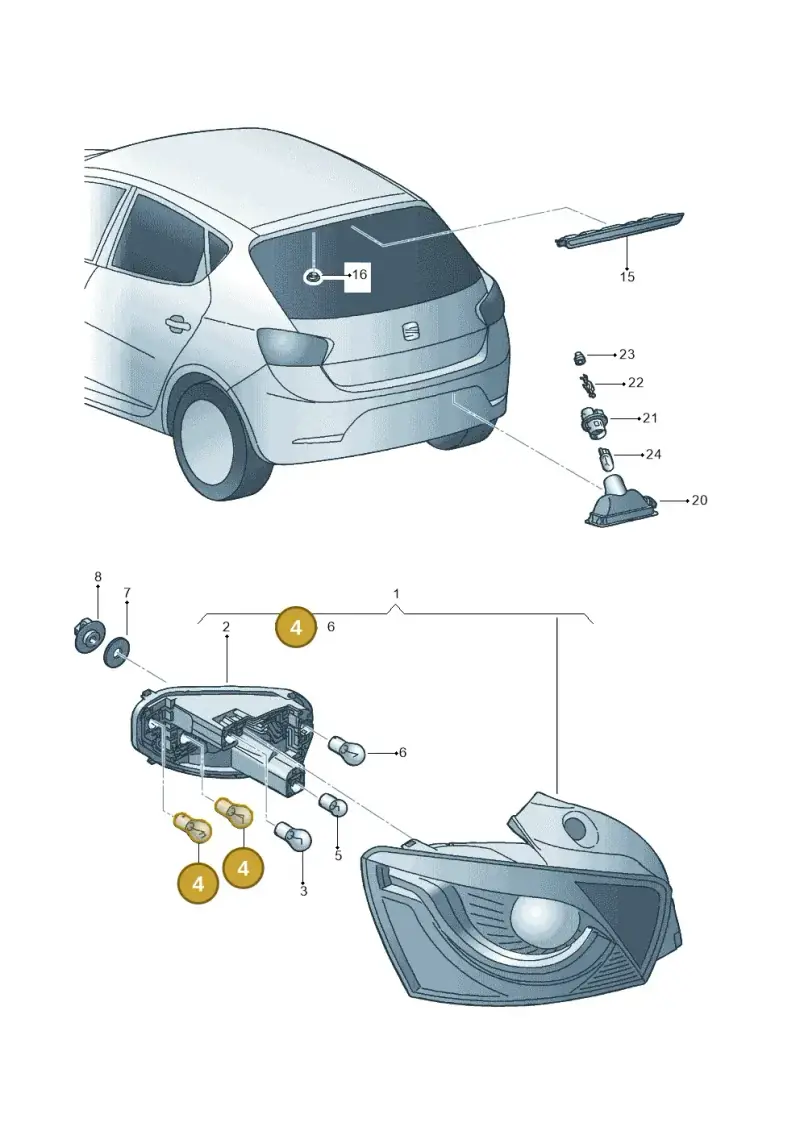 N0177382 — SEAT Ibiza (2015-) diagram 639945000, position 4