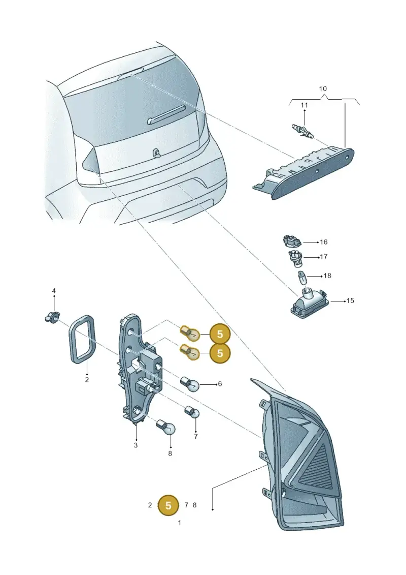 N0177382 — SEAT Mii Electric (2020-2021) diagram 735945000, position 5