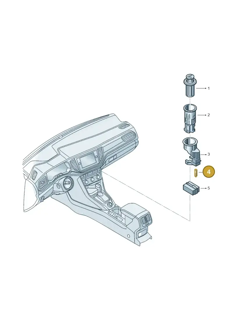 N0177512 — Volkswagen Taigo (2021-2024) diagram 587919020, position 4