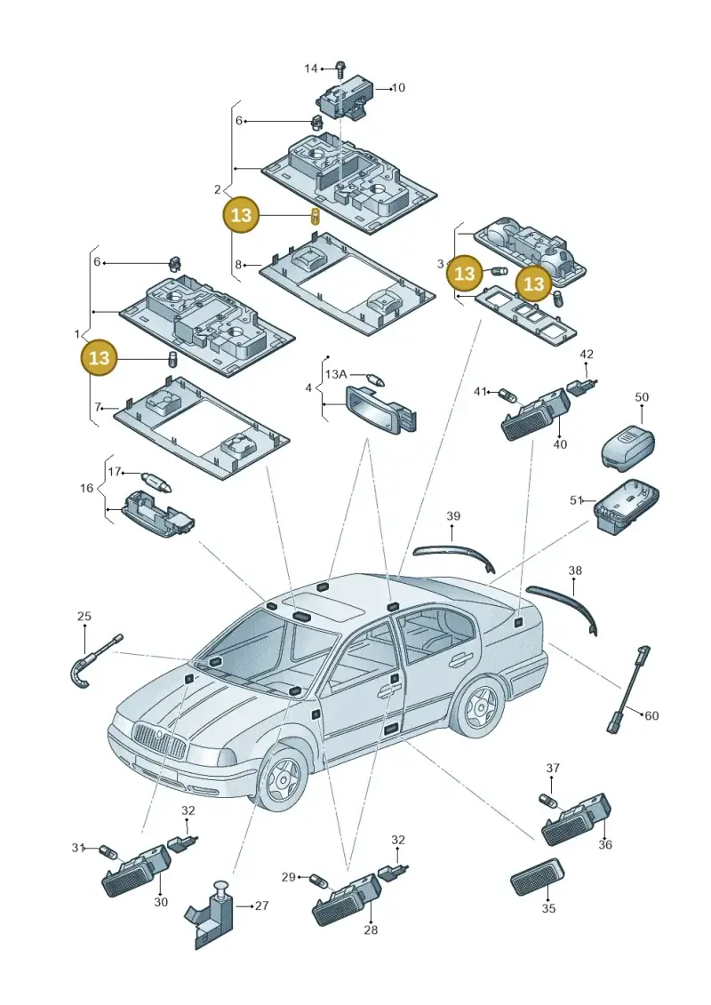 N01775310 — Skoda Kodiaq (2018-2022) diagram 851947000, position 13