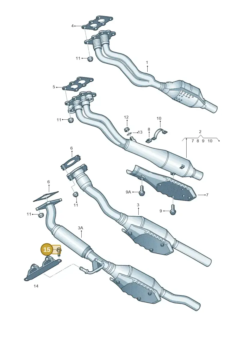 N0195386 — Volkswagen New Beetle (2001-2005) diagram 194253550, position 15