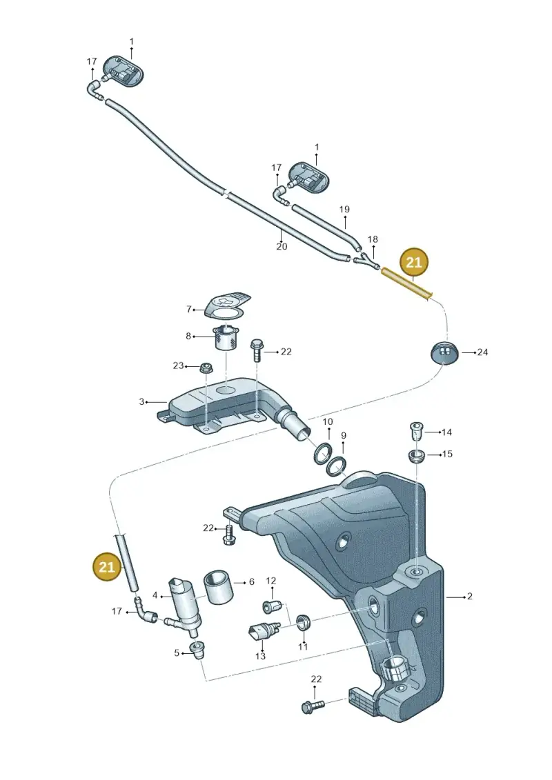 N0201505 — Audi Q5 (2009-2018) diagram 647955100, position 21