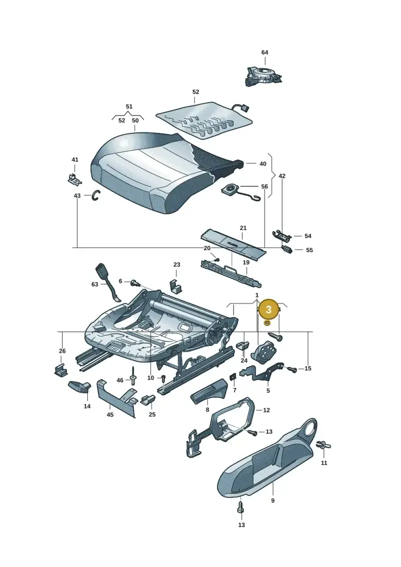 N02300311 — Volkswagen ID.7 Limousine Pro (2023-) diagram 5h0881000, position 3