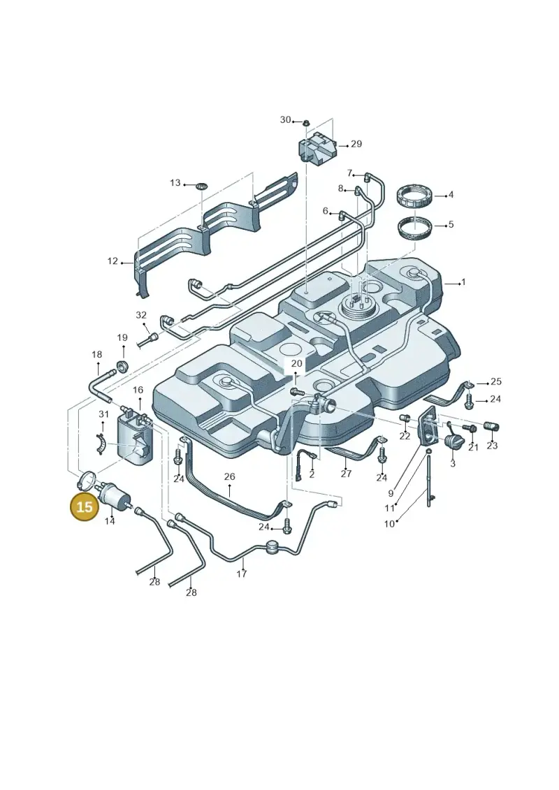 N0245047 — Volkswagen Transp. caravelle (2011-2015) diagram 731201480, position 15