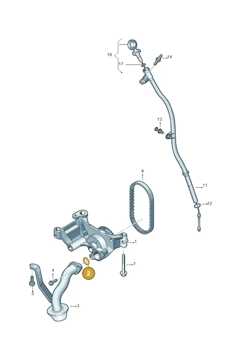 N0282222 — Volkswagen Amarok twin cab (2022-) diagram 683115250, position 2