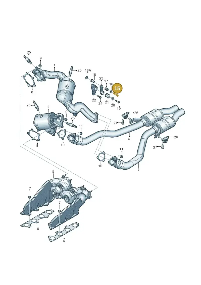N0403016 — Audi RS6 Avant (2013-2018) diagram 711253750, position 15