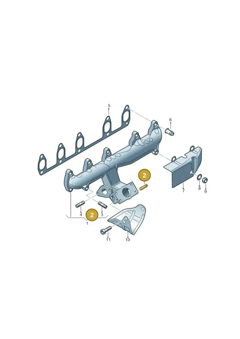 N0445145 — Volkswagen Crafter 35 panel (2011-2016) diagram 483253200, position 2