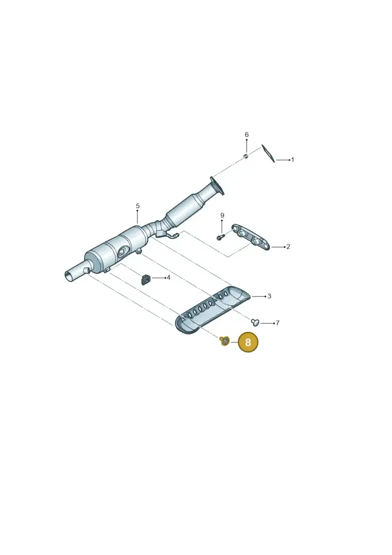 N0901486 — Volkswagen Jetta variant (2009-2014) diagram 685253620, position 8