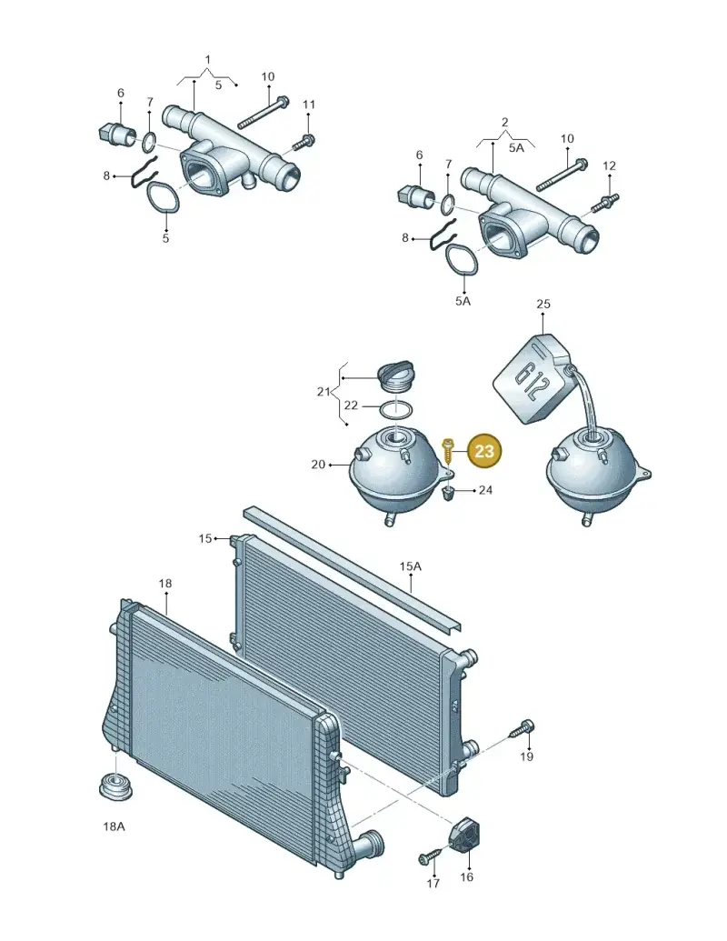 N10003203 — Skoda Yeti (2009-2013) diagram 419121800, position 23