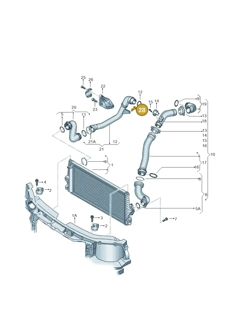 N10055703 — Volkswagen Sharan (2008-2010) diagram 406145730, position 28