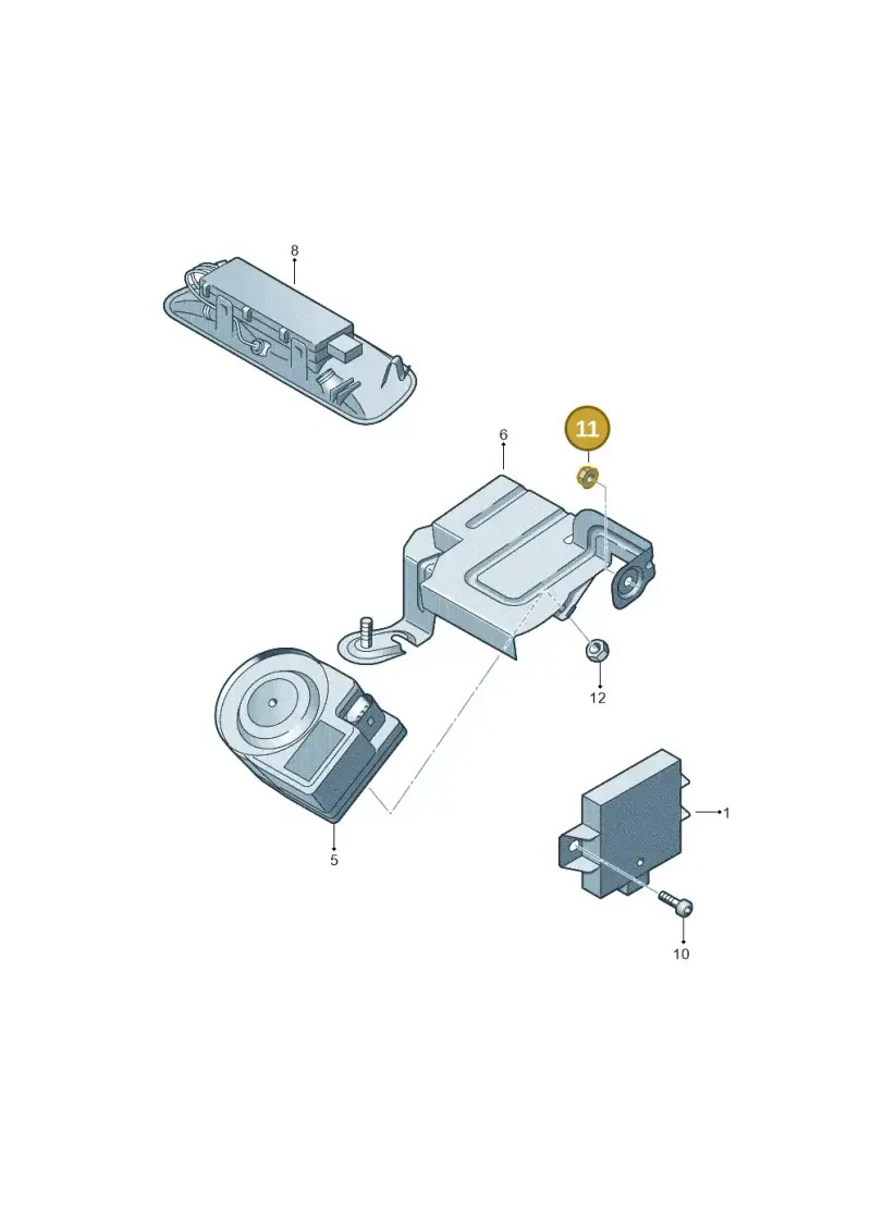 N10098809 — SEAT Ibiza Reference (2008-2011) diagram 409951200, position 11