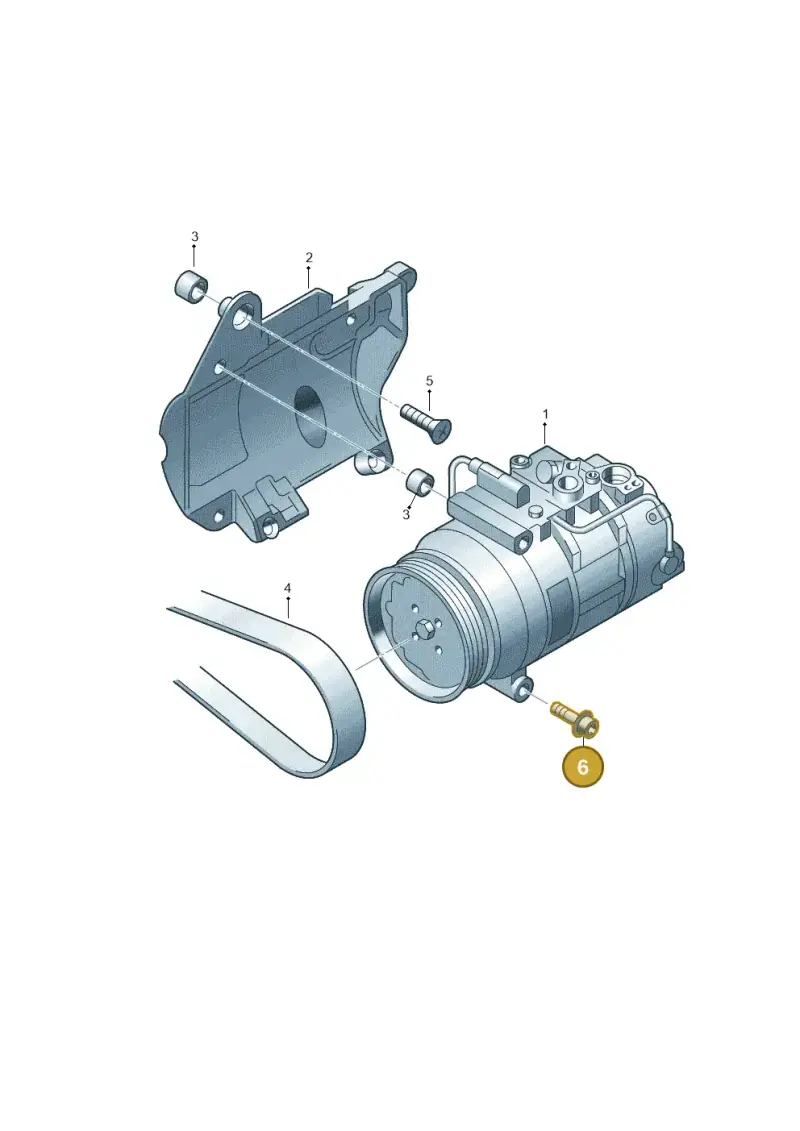 N10111203 — Volkswagen Touareg                08> (2007-) diagram 274260200, position 6