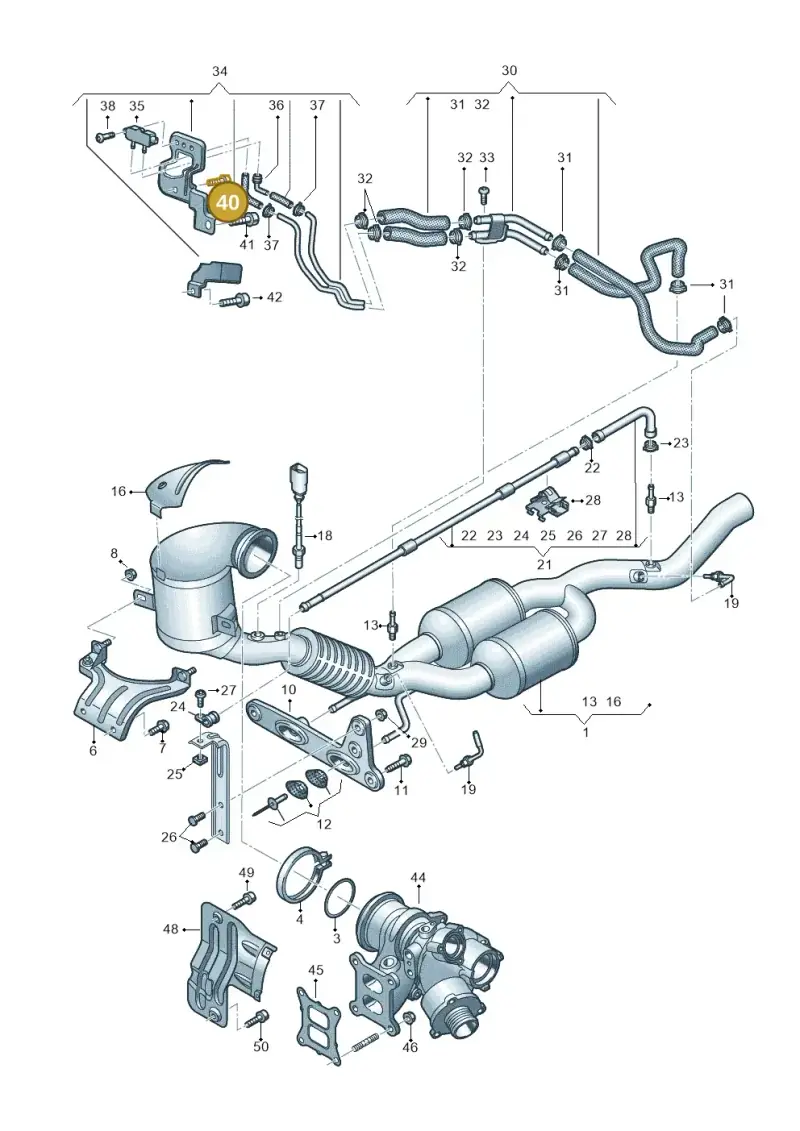 N10114806 — SEAT Leon style (2019-) diagram 597253350, position 40