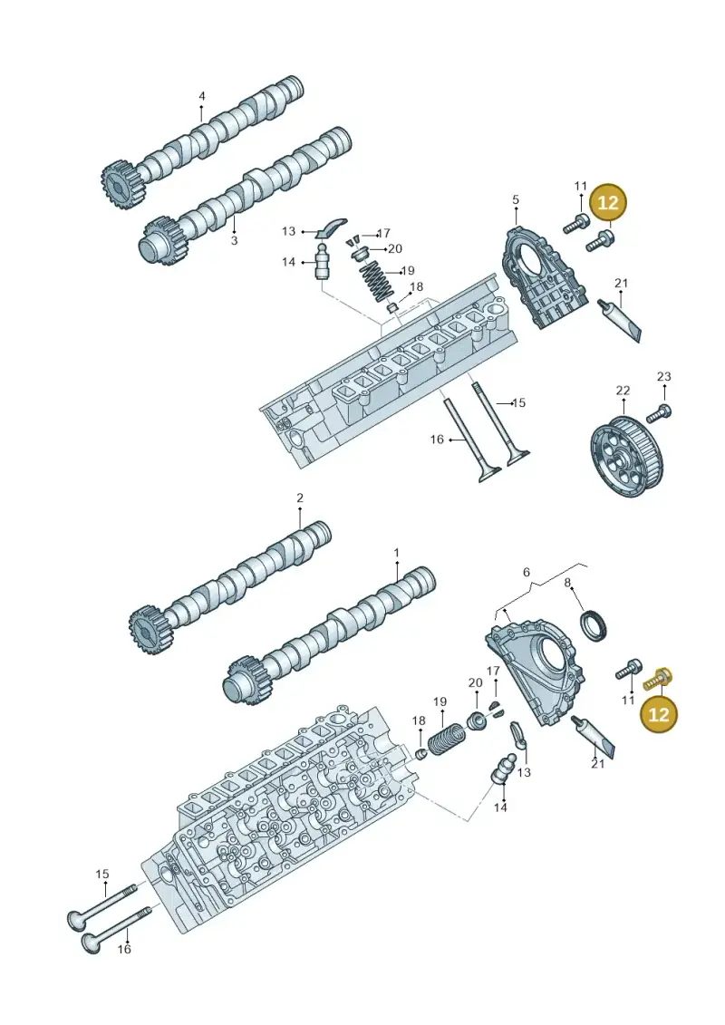 N10117405 — Volkswagen Touareg BlueMotion (2014-2018) diagram 787109500, position 12
