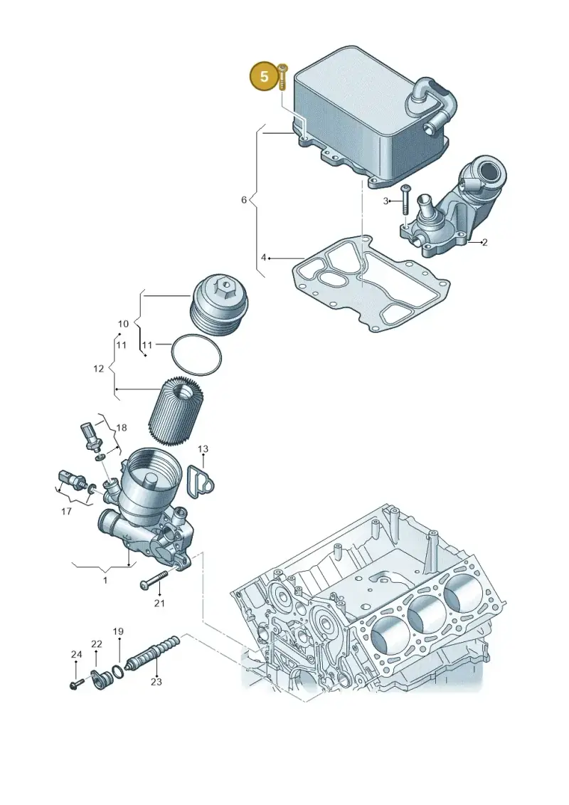 N10124309 — Volkswagen Amarok twin cab (2022-) diagram 788115560, position 5