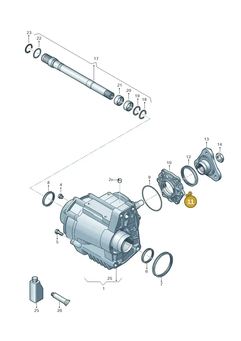 N10128110 — Volkswagen Arteon (2017-2023) diagram 828409100, position 11