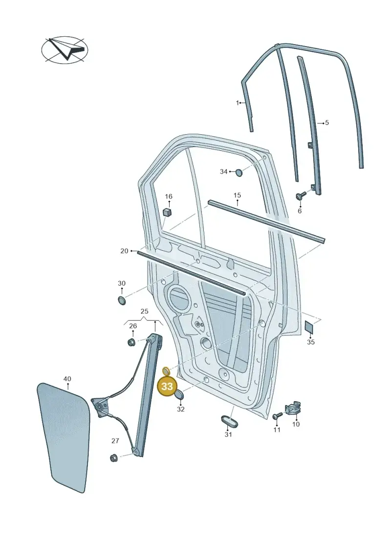 N10138801 — Volkswagen MAN TGE 35 (2016-2021) diagram 806837600, position 33