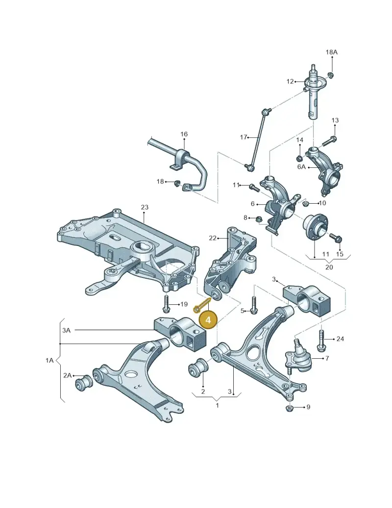 N10141003 — Skoda Yeti (2009-2013) diagram 409407000, position 4