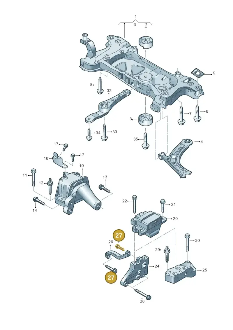 N10142404 — Volkswagen New beetle (2011-2016) diagram 691199200, position 27