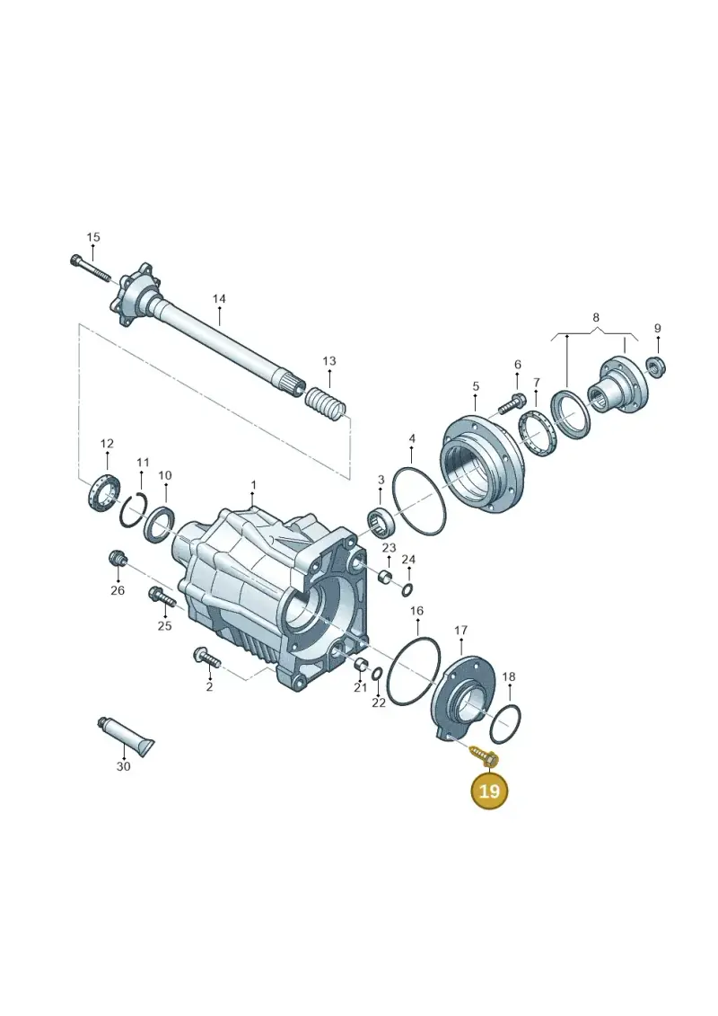 N10156009 — Volkswagen Sharan (2008-2010) diagram 653409330, position 19