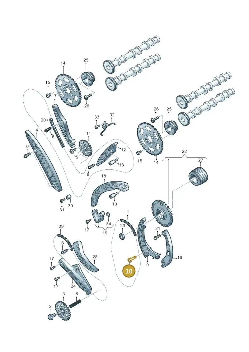 N10156206 — Volkswagen Amarok twin cab (2022-) diagram 788109560, position 10
