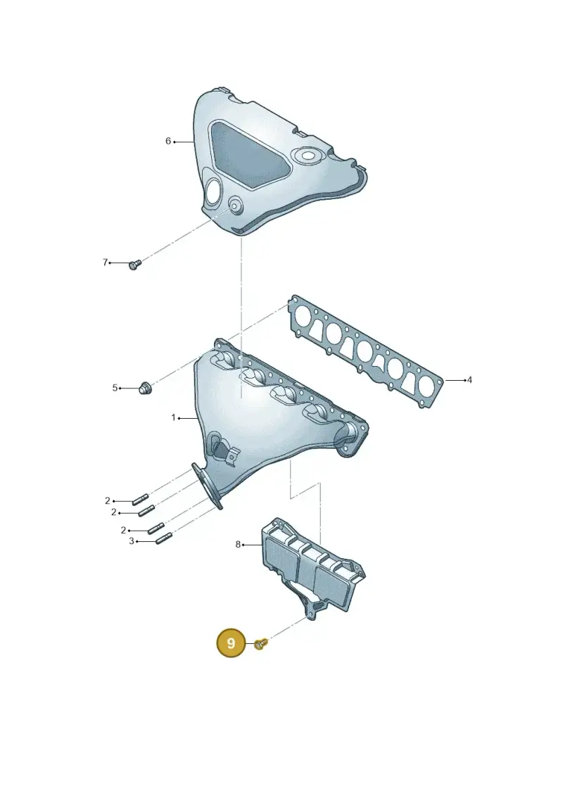 N10156305 — Volkswagen Beetle (2016-2019) diagram 685253150, position 9