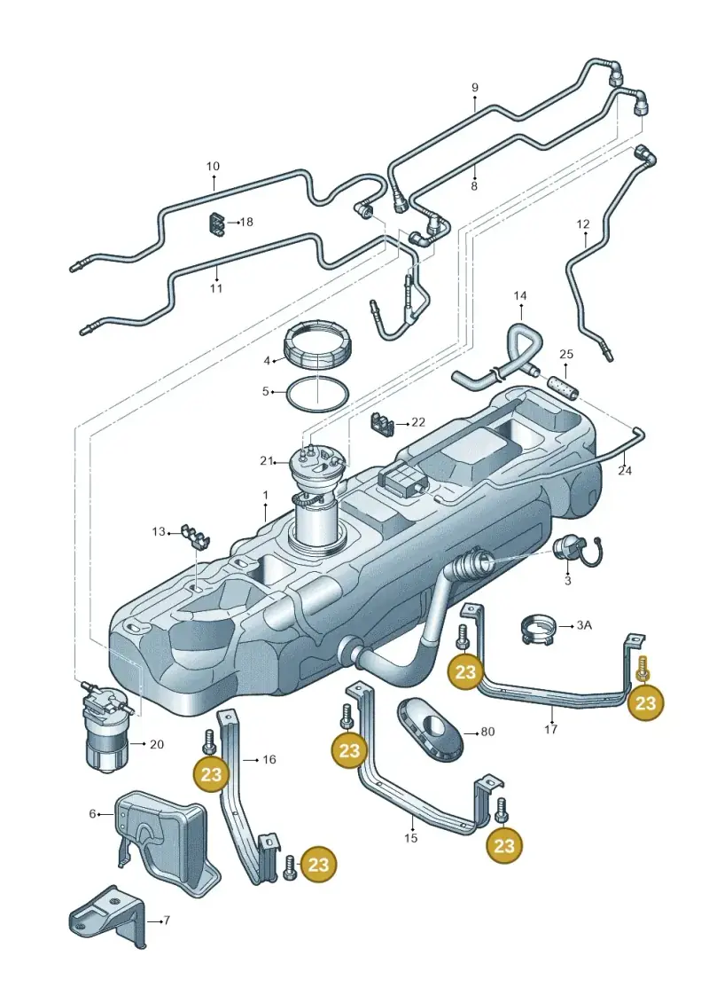 N10170513 — Volkswagen Crafter 35 panel (2011-2016) diagram 722201050, position 23