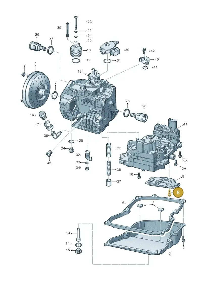 N10171102 — Volkswagen JETTA                  06> (2005-) diagram 278321650, position 8