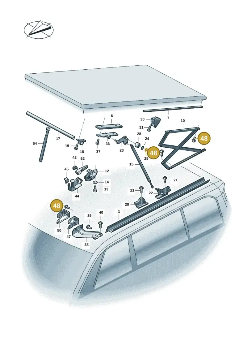 N10196105 — Volkswagen Multivan (2021-) diagram 7t0875250, position 48