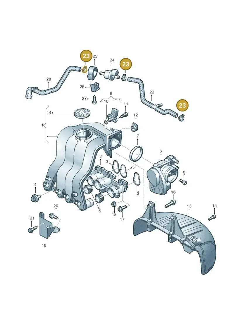 N10196901 — Volkswagen Caddy Maxi Kombi (2010-2015) diagram 477133350, position 23