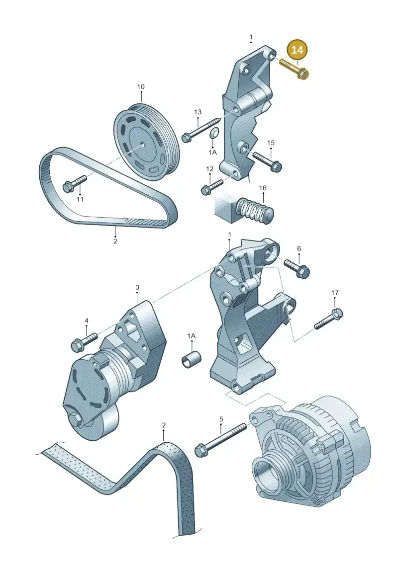 N10197301 — Skoda ROOMSTER               06> (2006-) diagram 481903350, position 14