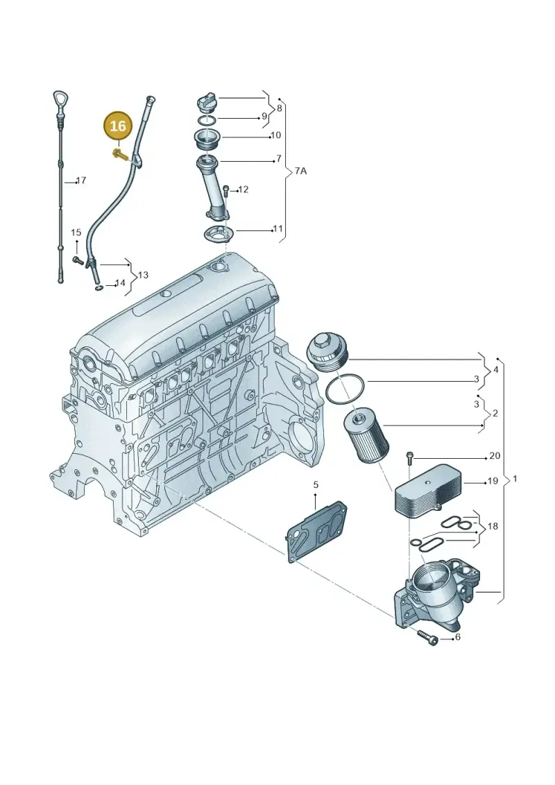 N10225802 — Volkswagen Transp. caravelle (2008-2009) diagram 410115900, position 16