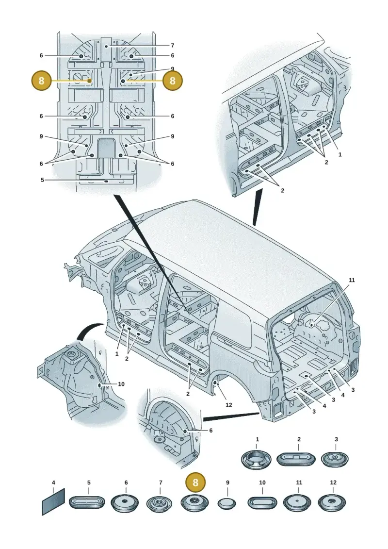 N10226501 — Volkswagen ID.Buzz (2022-) diagram 15a803680, position 8