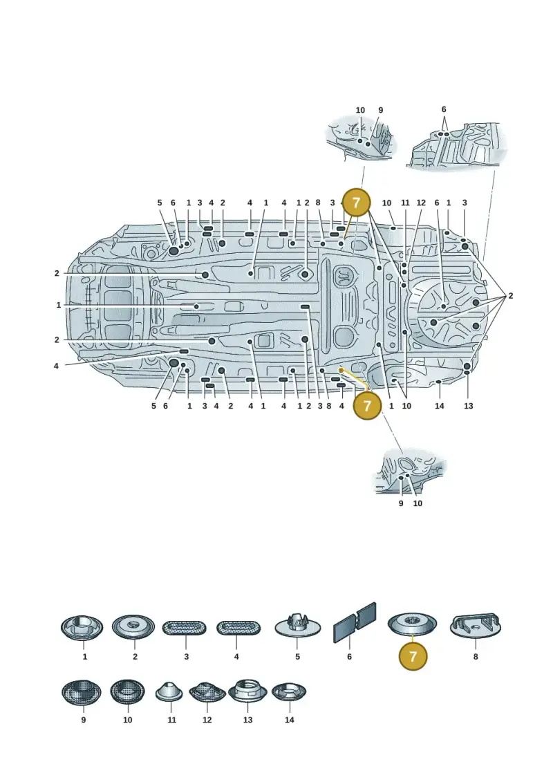 N10226501 — Volkswagen Taigo (2021-2024) diagram 2f0803670, position 7