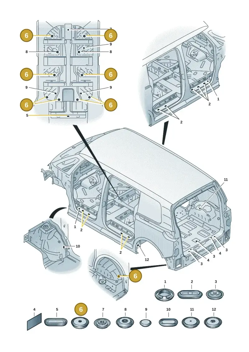 N10226601 — Volkswagen ID. Buzz (2022-2025) diagram 15a803680, position 6