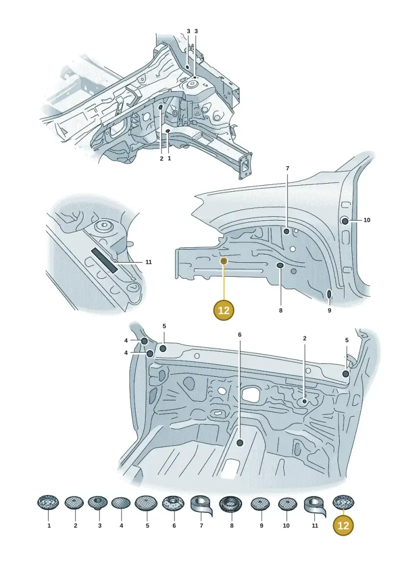 N10226601 — Skoda Kodiaq (2024-2024) diagram 57h803500, position 12