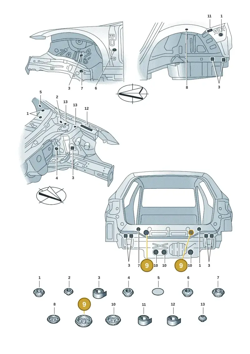 N10226601 — Skoda Fabia (2021-2022) diagram 6vn803055, position 9