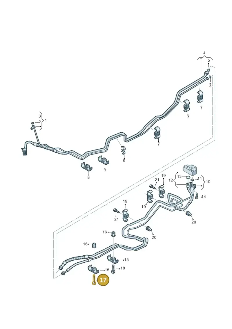 N10247504 — Volkswagen Transport. multivan (2019-2024) diagram 861260600, position 17