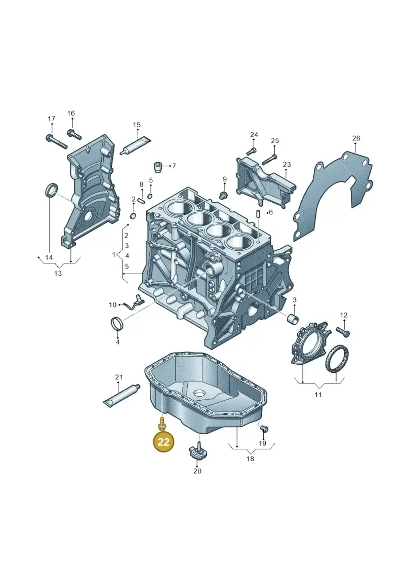 N10248003 — Volkswagen Beetle (2016-2019) diagram 649103010, position 22