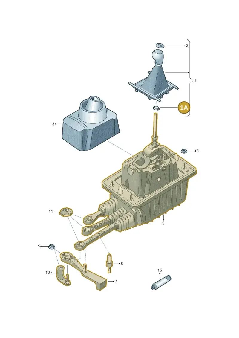 N10255501 — Volkswagen Amarok twin cab (2022-) diagram 683711300, position 1A