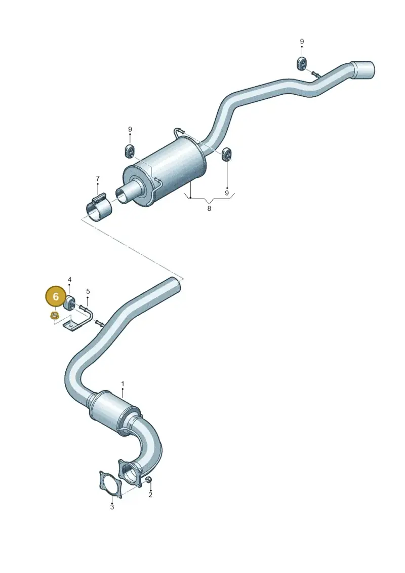 N10261311 — Volkswagen Amarok twin cab (2022-) diagram 894253860, position 6