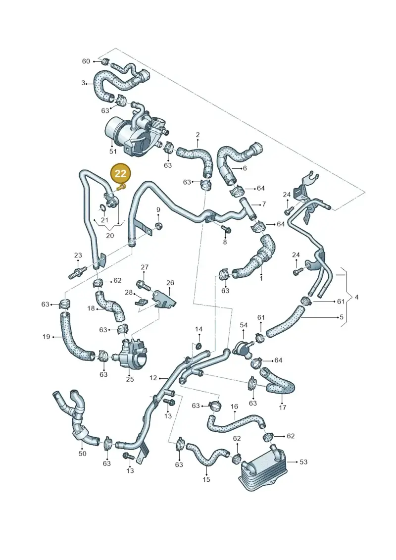 N10285505 — Volkswagen Caddy Maxi Kombi (2020-2024) diagram 745121590, position 22
