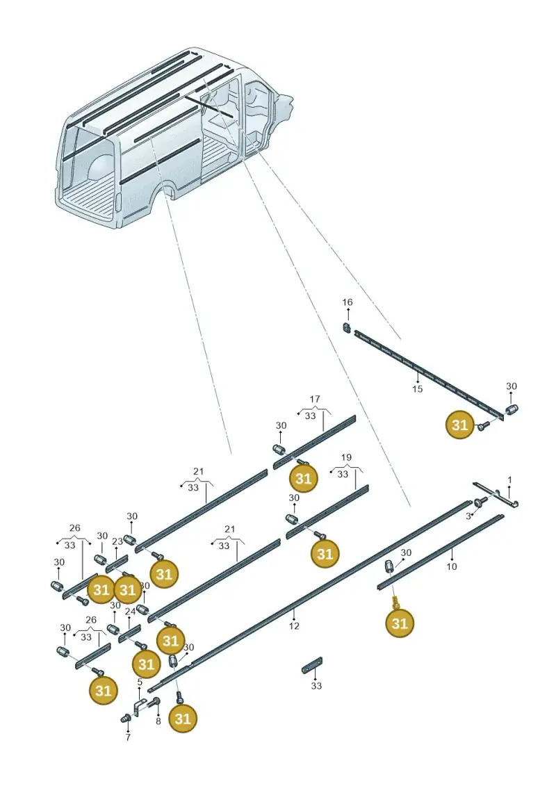N10289702 — Volkswagen E-Crafter 35 (2018-2024) diagram 806860200, position 31